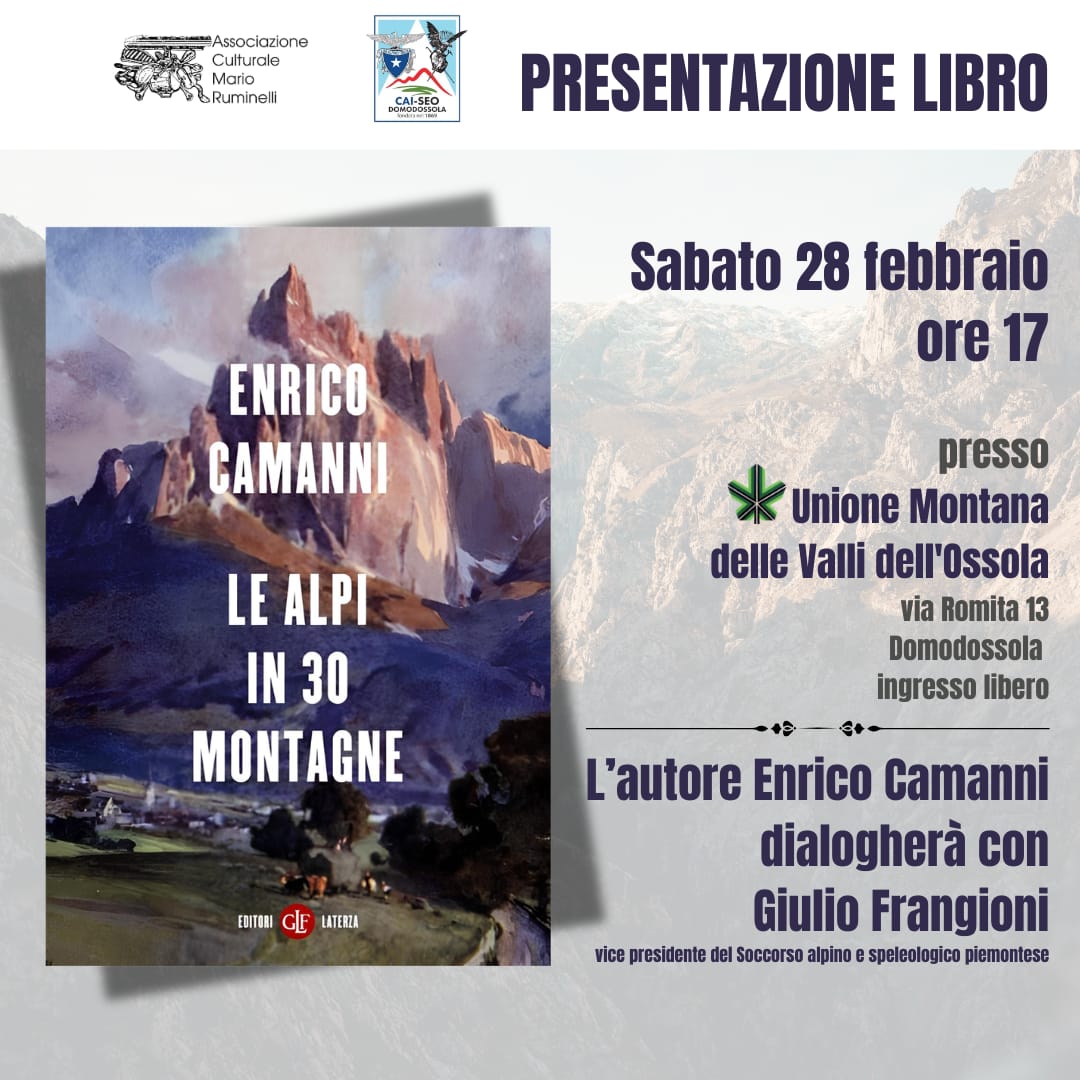 Le Alpi in 30 montagne – Enrico Camanni