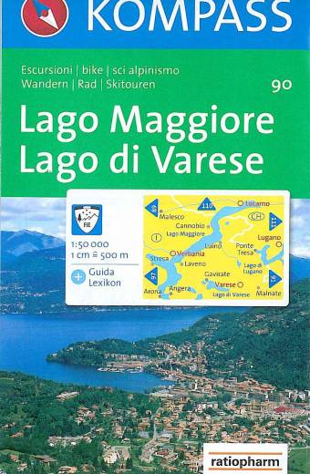 Lago Maggiore e Lago di Varese (Kompass)